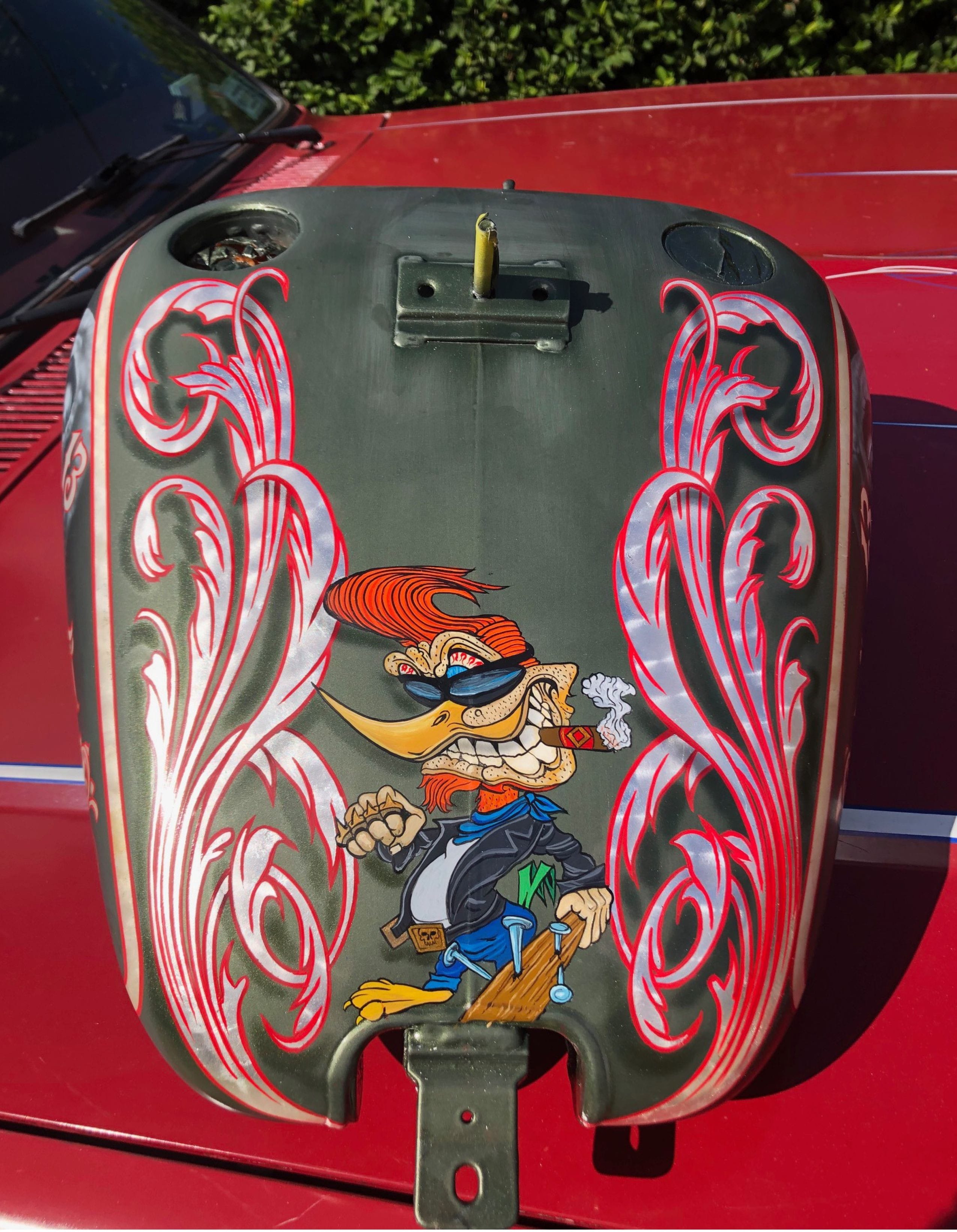 Palm Coast Eddie  FLORIDA Pinstriping and Airbrush Art