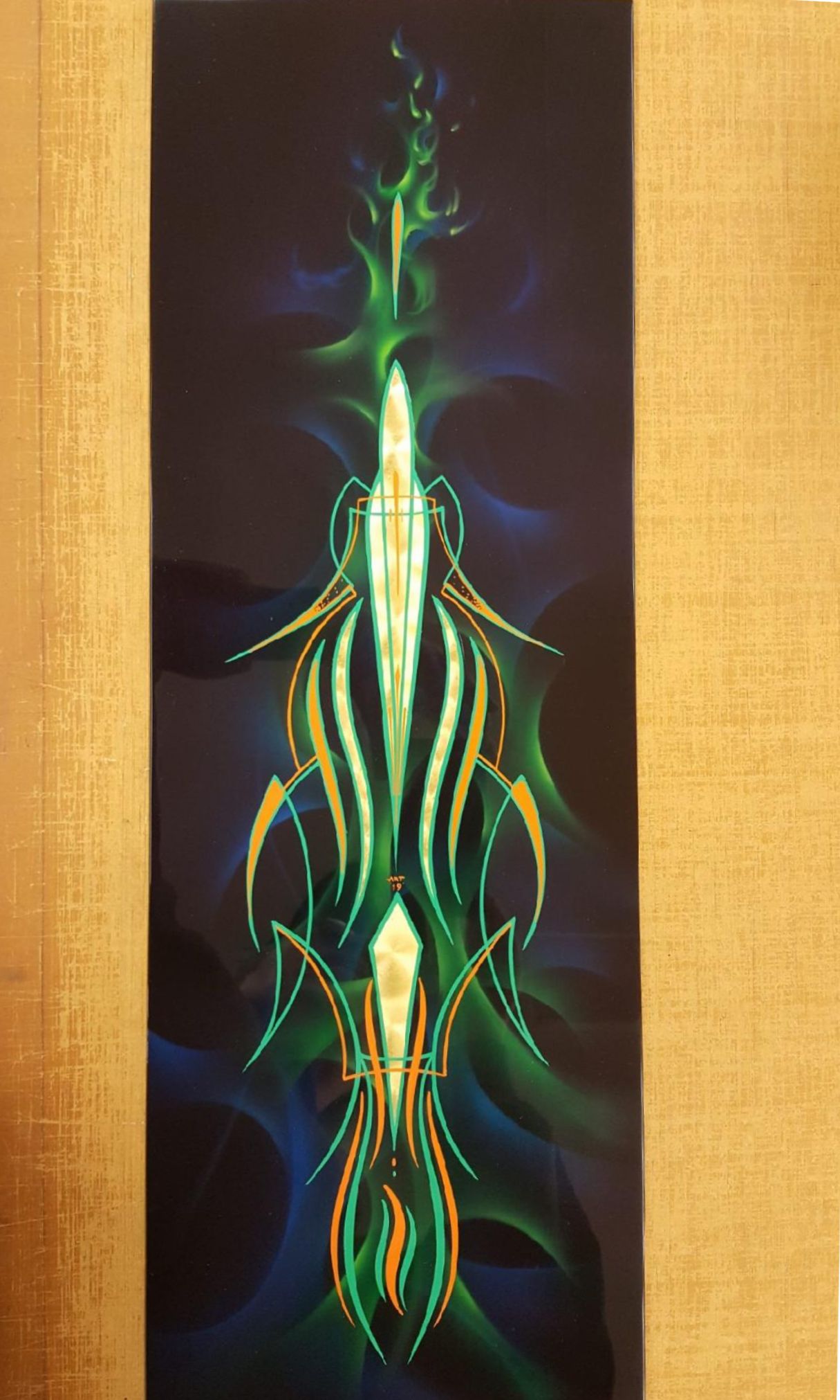 Pinstriping by Art Simpson Newark Delaware