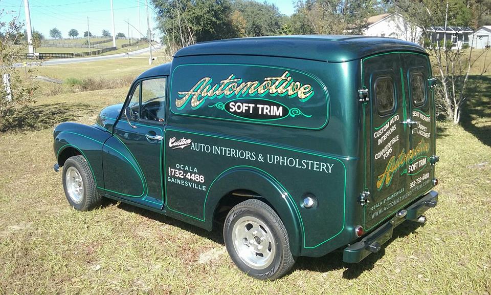 FLORIDA'S  Geet Faulkner Gold leaf hand lettered thr Antique truck  34470 